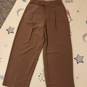 Madewell Women's Tan Trousers